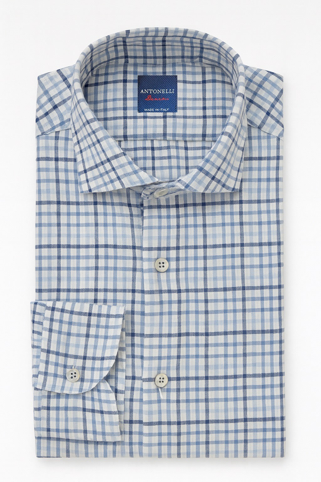 Camicia di Lino collo Francese