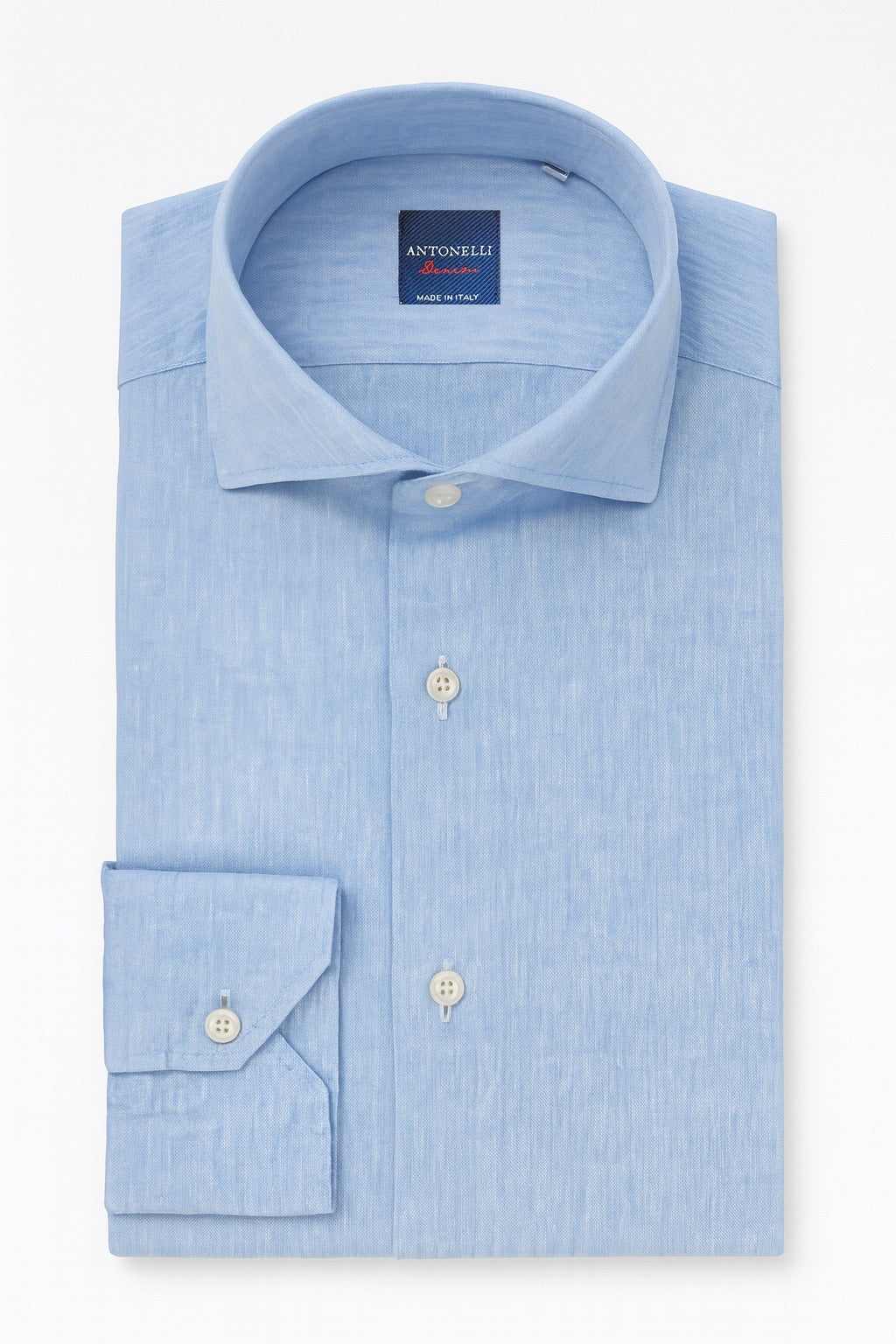 Camicia di Lino collo Francese