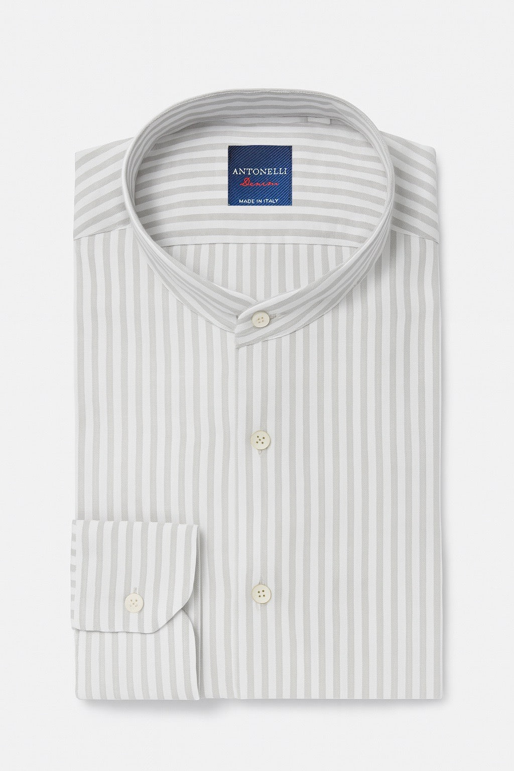 Camicia di Lino collo Coreano