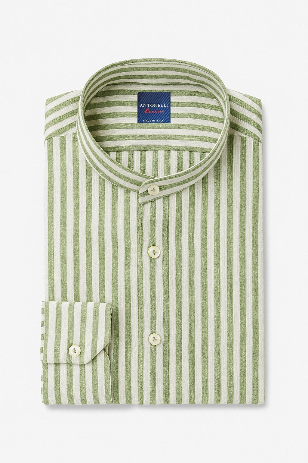 Camicia di Lino collo Coreano