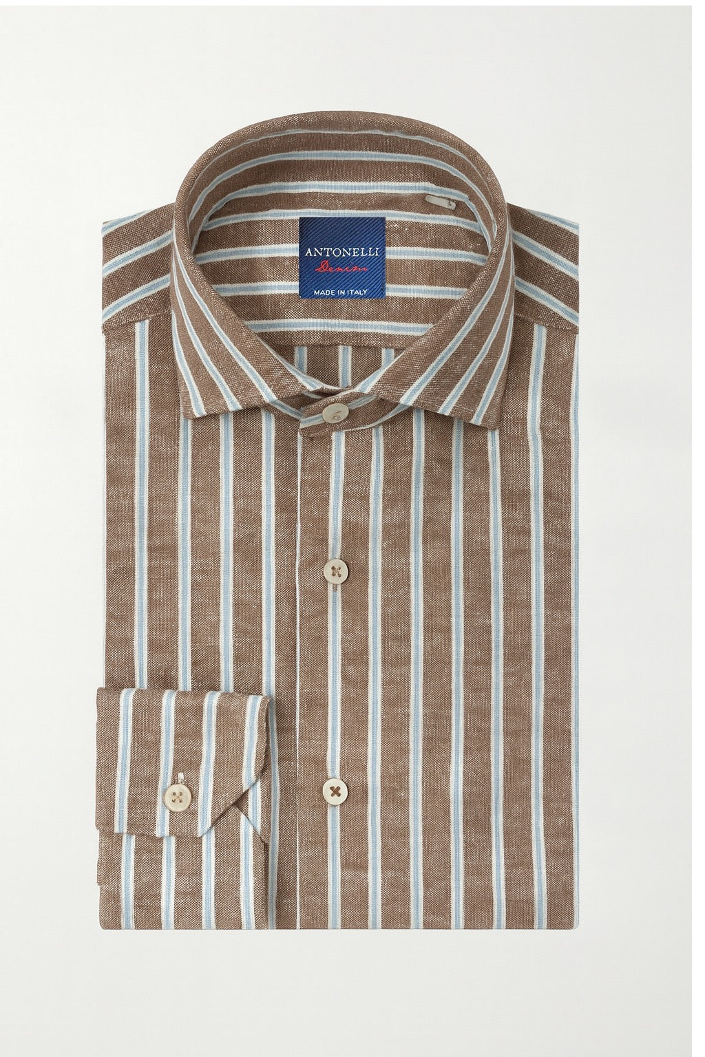 Camicia di Lino collo Francese