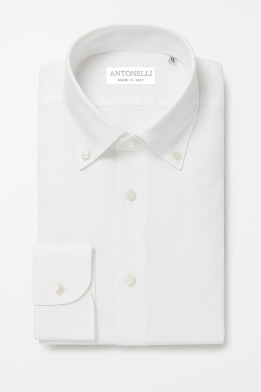 Camicia di Lino collo Bottondown
